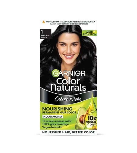 garnier color naturals crème hair color natural black