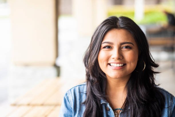 portrait of an attractive young woman