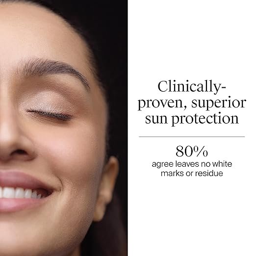 neutrogena ultrasheer sunscreen spf 50+ pa++++, blue light protect, no white cast, water resistant, ultra light & non sticky, oily, dry & sensitive skin, for unisex, 80 grams