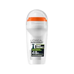 loral paris men expert loral paris men expert shirt protect roll on 50ml.
