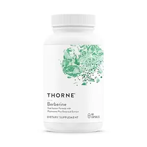 thorne research berberine capsules, 60 count