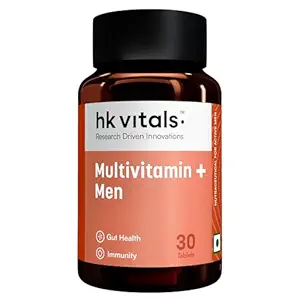 hk vitals multivitamin plus men, 30 tablets | daily multivitamin for men