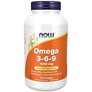 now foods omega 3 6 9 softgels 1000mg 250 softgels
