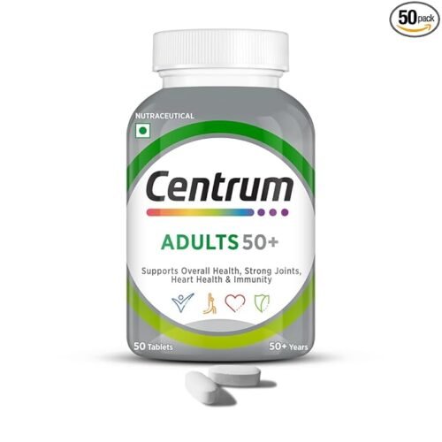centrum adults 50+ multivitamin tablet for men & women