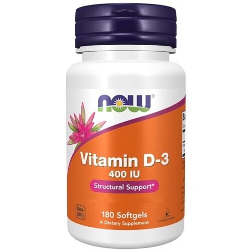 now foods vitamin d 3 400 iu pack of 180 softgels