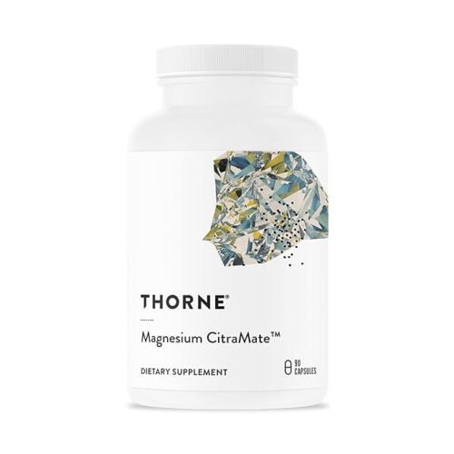 thorne research, magnesium citramate, 90 vegetarian capsules