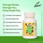 nature's way alive calcium bone support with vitamin d3,magnesium and vitamin k2 7