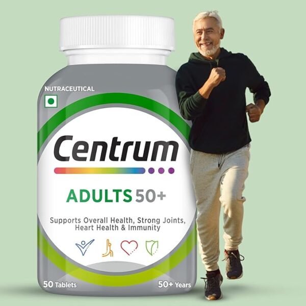 centrum adults 50+ multivitamin tablet for men & women