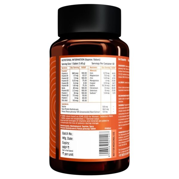 hk vitals multivitamin (60 tablets) | for men and women |