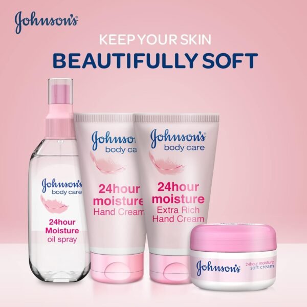johnson's 24 hour moisture soft cream, 200ml