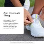 thorne research zinc picolinate (15mg), 60 vegetarian capsules