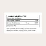 thorne research zinc picolinate (15mg), 60 vegetarian capsules