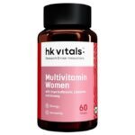 hk vitals multivitamin for women (60 tablets) | with zinc, vitamin c, vitamin d, multiminerals & ginseng extract