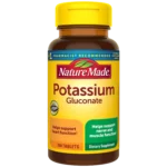 nature made potassium gluconate 550mg, 100 tablets