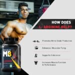 muscleblaze l arginine (90 capsules) | supports nitric oxide production